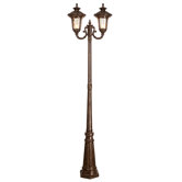 Oxford  Outdoor Post Lantern in Moroccan Gold