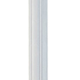 Outdoor Basics Direct Burial Post in White