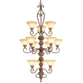 Bristo 12 Light Chandelier