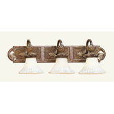 Savannah  Vanity Light in Venetian Patina