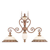 Savannah  Kitchen Island Pendant in Venetian Patina