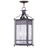 Westfield Outdoor Hanging Lantern in Bronze