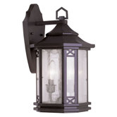 Tahoe 2 Light Outdoor Wall Lantern