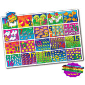 Puzzle Doubles Let's Learn Numbers