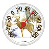 13.5" Large Dial Deer Thermometer