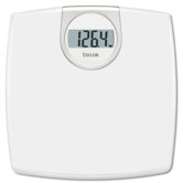 White Lithium Digital Bath Scale