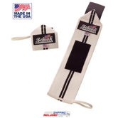 Line Wrist Wraps in White