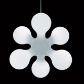 Atomium Pendant in White