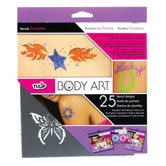 Body Art 25-Pieces Favorite Stencil