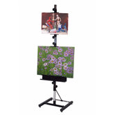 Avanti I Square Tube Mast Metal Single Post Easel