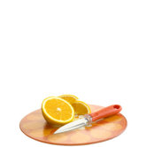 Juicy Cutting Board with Knife In Red