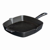 11.75" American Square Grill in Black