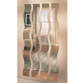 Wave Strip Mirror (Set of 4)