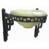 Olde World Wall Mount for Rimmed Basin