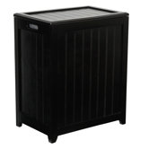 Rectangular Plywood Laundry Hamper