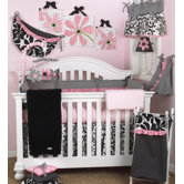 Girly Crib Bedding Collection