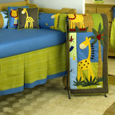 Paradise Crib 4 Piece Bedding Set