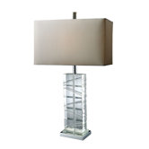 Avalon One Light Table Lamp in Chrome