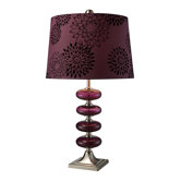 Vidrio One Light Table Lamp in Brushed Steel