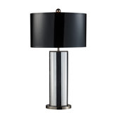Shreve One Light Table Lamp in Black Nickel