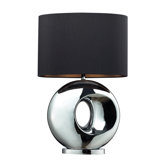 Tobermore One Light Table Lamp in Chrome
