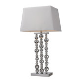 Belen 1 Light Crystal Ball Table Lamp