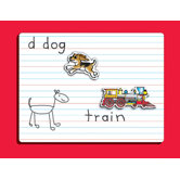 Dry Erase Lined Magnet Board