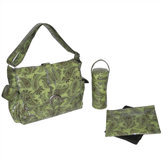 Laminated Buckle Diaper Bag Set