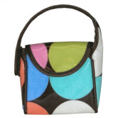 Pacifier Pod in Disco Dots Cocoa