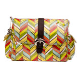 Coated Midi Buckle Bag