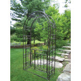 Arbor with Gate and Base