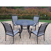 Sunray 5 Piece Dining Set