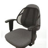 Mesh Back Support System with Strap