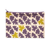 Hand Printed Shade Pouch