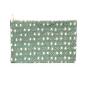 Hand Printed Eggs Pouch