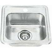 Stainless Steel Topmount Single Bowl Bar Sink