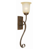 McKensi One Light Wall Sconce in Bronze Patina