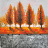 Serene Fall Day I Canvas Art