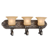 Bellagio  Vanity Light in Parisian Bronze