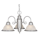 Saturn 3 Light Chandelier