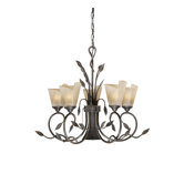 Capri 6 Light Chandelier