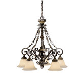 Dynasty 5 Light Chandelier