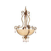Versailles 5 Light Inverted Pendant
