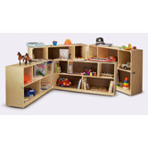 Fold and Roll Storage Cabinet