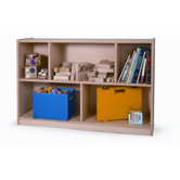 Melamine Storage Cabinet in Maple