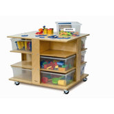 Twelve Tray Cubby Tower