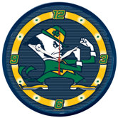 NCAA 12.75" Round Clock