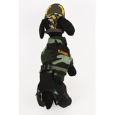 Army Suit Dog Costume