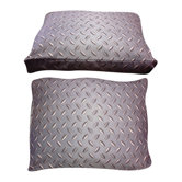 Rectangle Diamond Plate Dog Bed