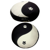 Round Yin Yang Dog Bed